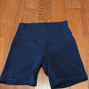 Ladies size 4 navy lululemon shorts
